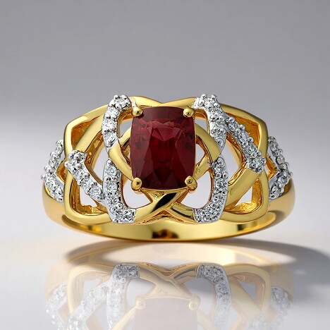 Anello in oro con Rubino Mozambico (Rifkind 1894 Collection)