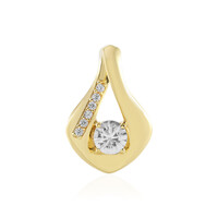 Pendentif en argent et Zircon (Adela Silber)