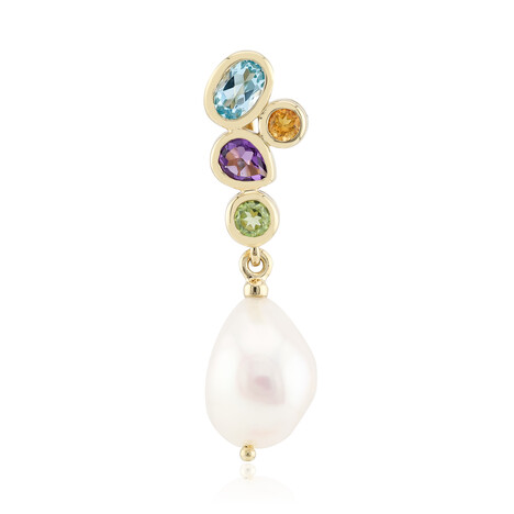 Colgante en plata con Perla blanca Freshwater (TPC)