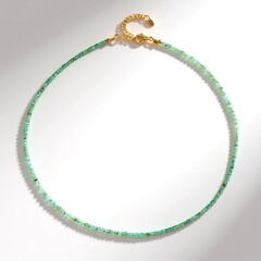 Collana in argento con Smeraldo Colombiano
