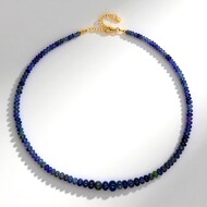 Unheated Tanzanite Silver Necklace