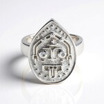 Anello in argento con Zircone