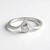 Anello in argento con Zircone