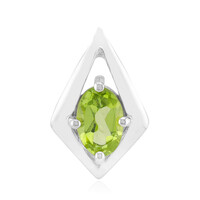 Colgante en plata con Peridoto de Jilin (Pallanova)