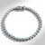 Bracciale in argento con Topazio Blu Cielo