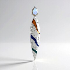 Ciondolo in argento con Labradorite (SAELOCANA)