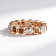 Anillo en plata con Zircón de Ratanak Kirí (KM by Juwelo)