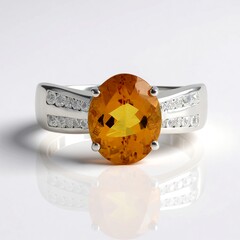 Anello in argento con Scapolite