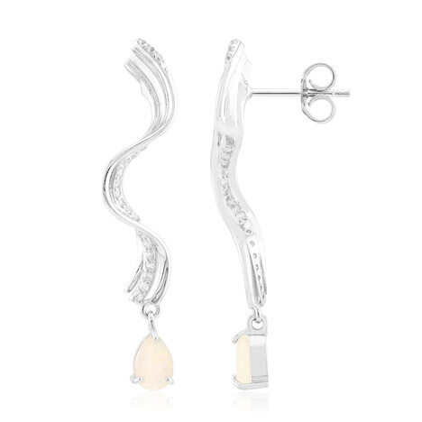 Welo-Opal-Silberohrringe (SAELOCANA)