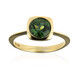 Anello in oro con Apatite Cromo (CUSTODANA)