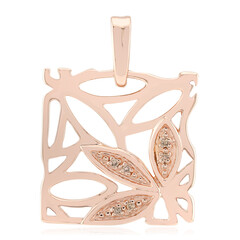 Ciondolo in argento con Diamante Argyle Rose de France I1 (Annette)