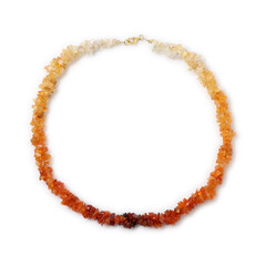 Collana in argento con Opale di Fuoco Messicano