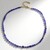 Collier en argent et Tanzanite