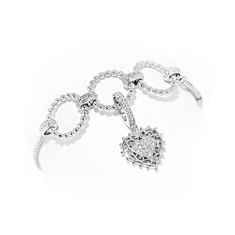 Zirkon-Silberarmband (Dallas Prince Designs)