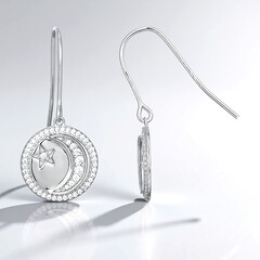 Orecchini in argento con Zircone