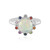 Anello in argento con Opale di Welo (Adela Silber)