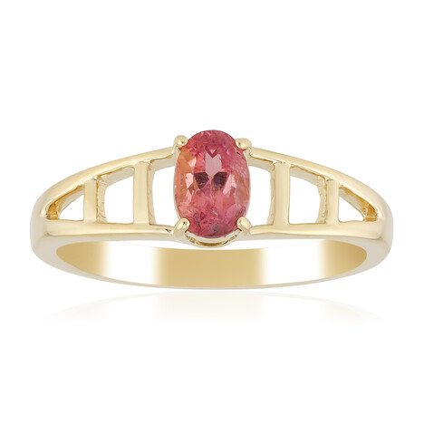 Gouden ring met een pezzottaiet