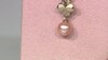Colgante en plata con Perla durazno Freshwater (TPC)