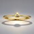 Anello in oro con Diamante SI1 (G) (Annette)
