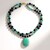 Collana in argento con Amazzonite (Adela Silber)