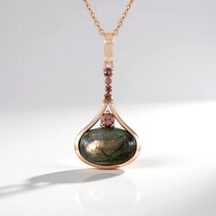 Collana in argento con Labradorite Ramata Maniry