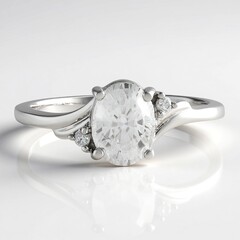 Anello in argento con Zircone