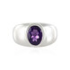 Anello in argento con Ametista Siberiana (de Melo)