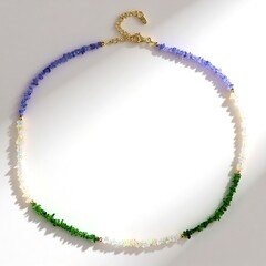 Collana in argento con Tanzanite