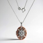 Collana in argento con Zircone (Adela Silber)