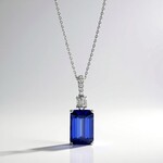Collar en oro con Tanzanita AAA (CIRARI)