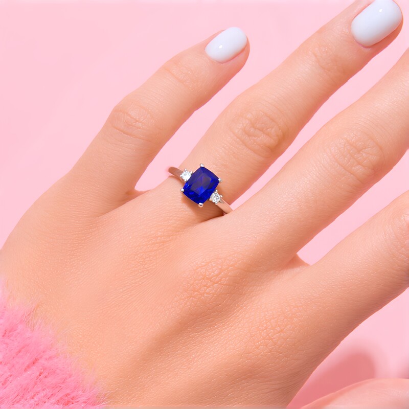 AAA-Tansanit-Goldring (CIRARI)