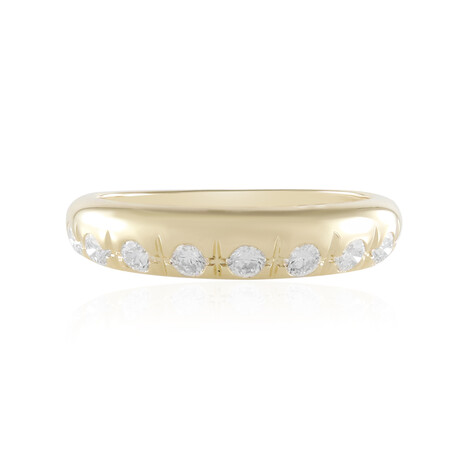 9K IF (G) Diamond Gold Ring (de Melo)