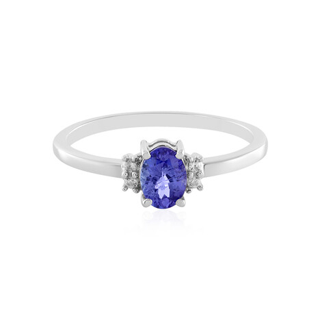 Anello in argento con Tanzanite