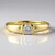 Anello in oro con Diamante SI2 (H)