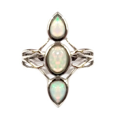 Welo-Opal-Silberring