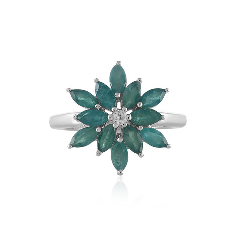 Anello in argento con Grandidierite