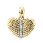 SI1 (G) Brillant-Silberanhänger (Annette)