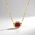 Collana in argento con Rubino Bemainty