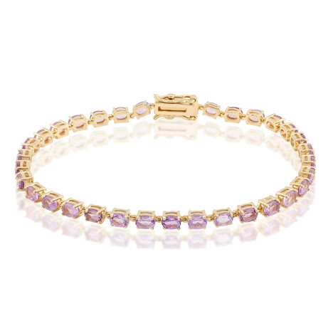 Zilveren armband met amethisten