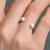 White Freshwater Pearl Silver Ring (Joias do Paraíso)
