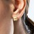 Orecchini in oro con Diamante Giallo SI2 (CIRARI)