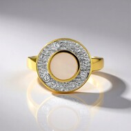 Anello in argento con Madreperla