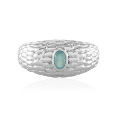 Bague en argent et Grandidierite (SAELOCANA)