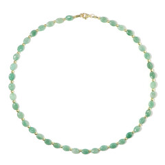 Collana in argento con Avventurina Verde