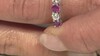 Anillo en plata con Rodolita Naktamunda