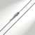 Silber-Criss-Cross-Kette - 2,7 g - 45 cm