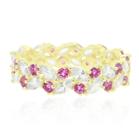 Roter Burmesischer Spinell-Goldring (de Melo)