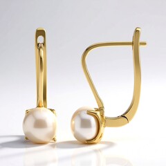 Orecchini in argento con Perla d'Acqua Dolce Bianca