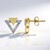 Orecchini in argento con Diamante I2 (I)