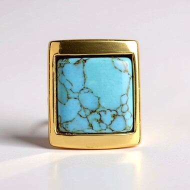 Pendentif en argent et Turquoise (dagen)